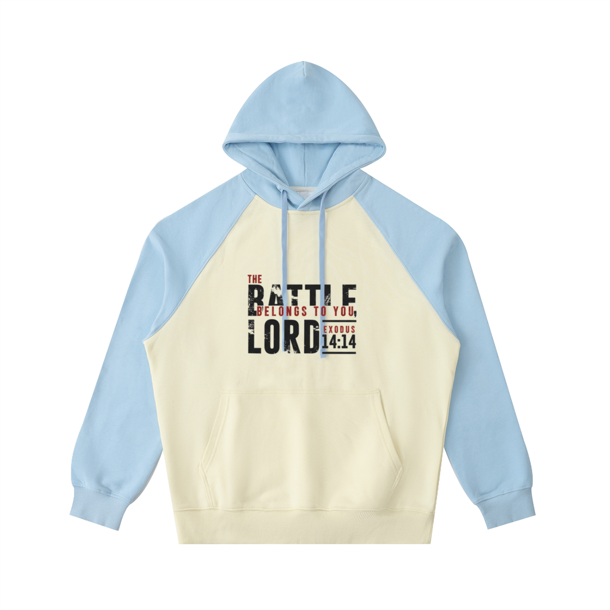 THE BATTLE BELONGS TO THE LORD Hoodie