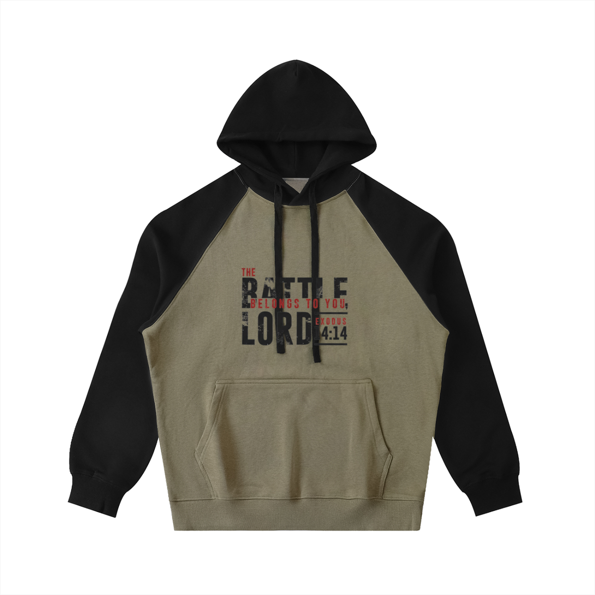 THE BATTLE BELONGS TO THE LORD Hoodie