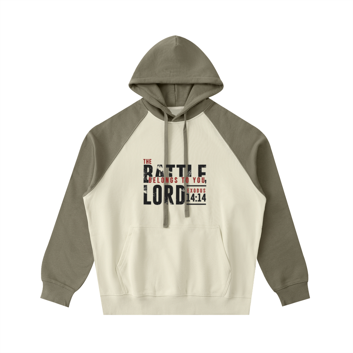 THE BATTLE BELONGS TO THE LORD Hoodie