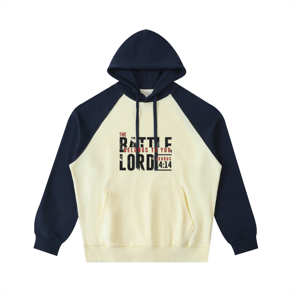 THE BATTLE BELONGS TO THE LORD Hoodie