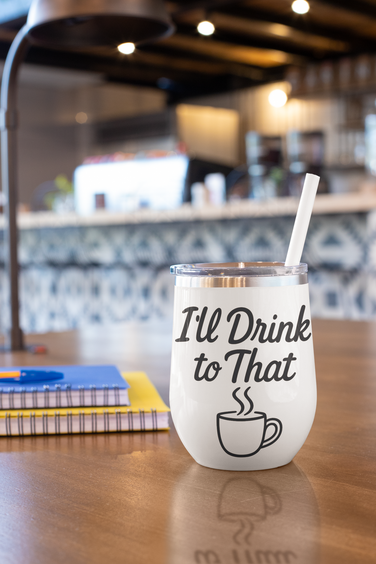 I'll Drink to That Wine tumbler